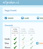 Afspraak plannen